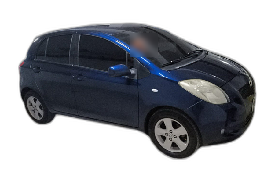 Alquiler Toyota Yaris azul en Isla de Margarita